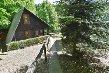 Chatova osada zrub-exterier
